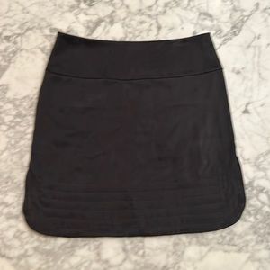 Karl Lagerfeld silk black mini skirt